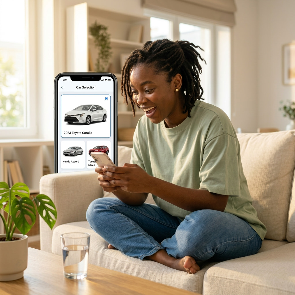 Set your vehicle preferences in Whiplyn